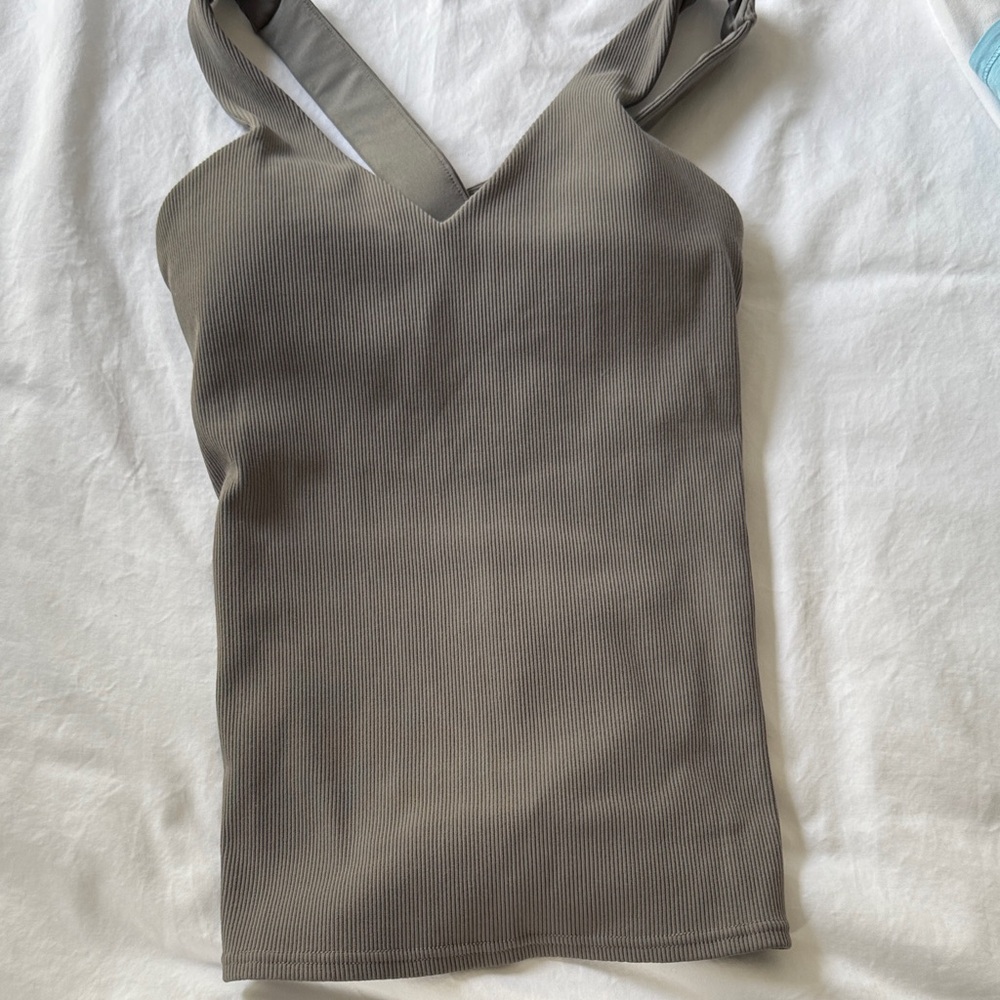 Alo ribbed tank top